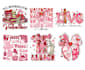 create valentines day, retro groovy love tshirt design