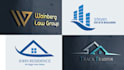 design professional business logo with 3d mockup
