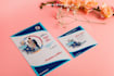 do wedding card  design with short time