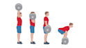draw exercise yoga workout 2 steps 24hrs illustration