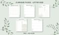 do digital printable planner templates and journal design