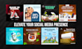 design creative social media posts
