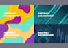 create custom landing page design or abstract background