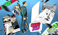 draw a comic book, cover art or manga in anime style