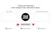 create youtube outro end screen or intro