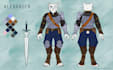 draw model sheet for any character