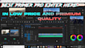 do cool, chromatic and impressive video and vlog editing
