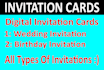 make digital invitation cards