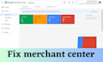 fix google merchant center misrepresentation, approve products feed