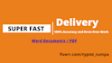 provide typing services, fast typing work in 24 hours typist