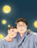 draw your portrait in webtoon style