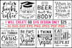 provide creative, svg, cut files, pdf, png, bundle design