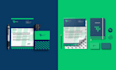 design custom logo with brand identity and brand style guide