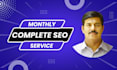 complete monthly SEO service for top on google