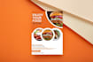 design food flyer and restaurant flyer