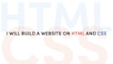 develop and design website on HTML and CSS