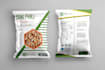design packaging labels for jars and pouches