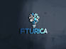 design a modern tech startup, security and technology logo