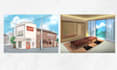 create detailed anime scenery and background art
