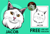 draw your pet into an amazing potrait