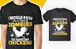 create trendy t shirt design