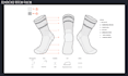 create a production ready tech pack for socks