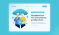 design vector illustration for website or UI app