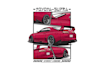create custom car illustration or street racing vector art