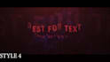 create halloween  style creepy intro