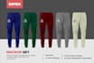 do high quality jogger pants mockup
