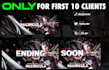 design creative twitch package, and streaming overlay