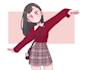 draw cute anime art