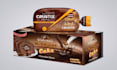 design bread packaging, cake, rusk toast label, bakery product USA, eu brands