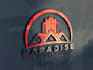 do modern real estate, construction logo design