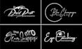 design photography, signature, handwritten, scripted logo