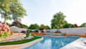 design your garden, pool area, backyard and terrace