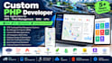 develop custom web applications using PHP, laravel, and mysql