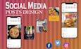 design charismatic social media posts