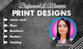 create traditional cool restaurant menu, pamphlet and minimal menu design