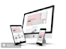 convert your design to HTML CSS js responsive website