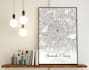 create your where we met map poster for a gift