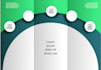 make an interesting brochure design and elegant