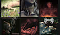 create sick illustrative metal, punk, rock album cover