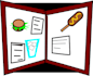 edit the menu text for your restaurant