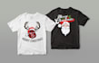 design the elegant christmas t shirts