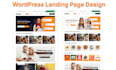 design squeeze page, wp landing page and homepage design