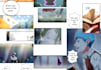 draw professional webtoon,manga page,anime for you