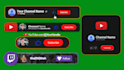 make brilliant youtube subscribe button animation
