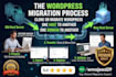 migrate your wordpress website to a new host with zero downtime