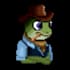design character and randomly generated nft art collection